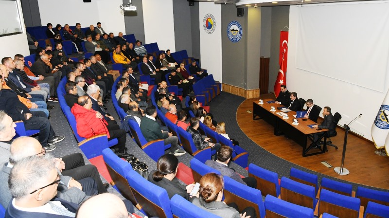 Vali Orhan Tavlı Bodrum’da Muhtarlar ile bir araya geldi