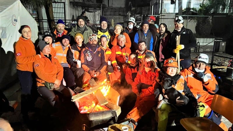 Bodrum MAG AME/SAR ekibi deprem bölgesinden döndü..