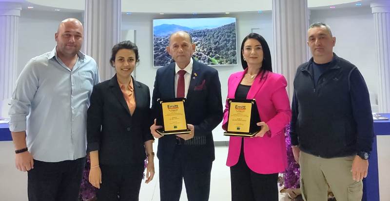 Bodrum Ticaret Odasına onur ödülü..