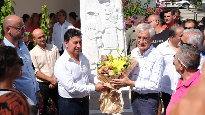 Bodrum’da “Hatay Arsuz Dostluk Anıtı” açılışı gerçekleşti.