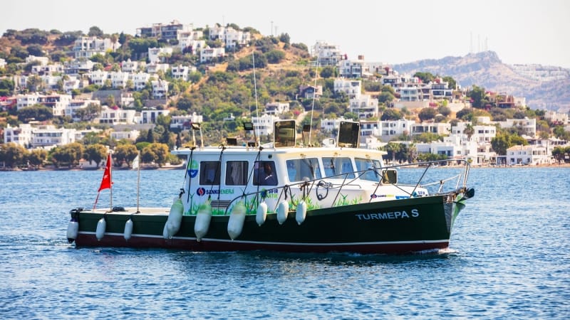 TURMEPA tekneleri 5 milyon litre sıvı atık topladı..