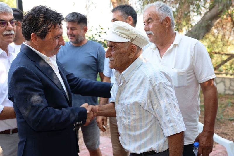 Başkan Aras Patara Plajında (1)
