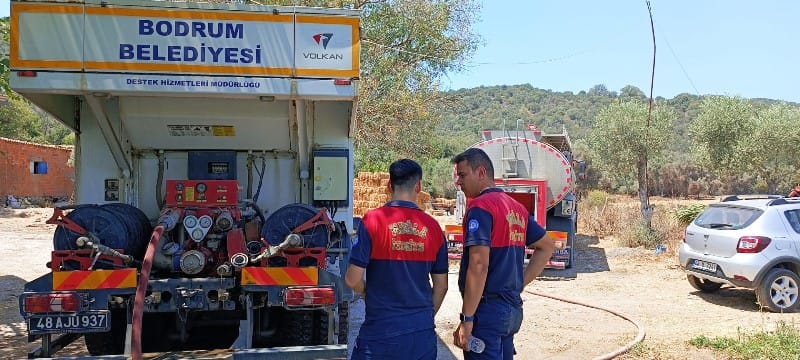 Zabıta Ekiplerinden Yangına Yönelik Önlem…