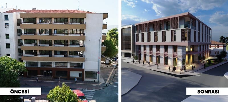 Büyükşehir Hizmet Binalarını Yeniliyor…