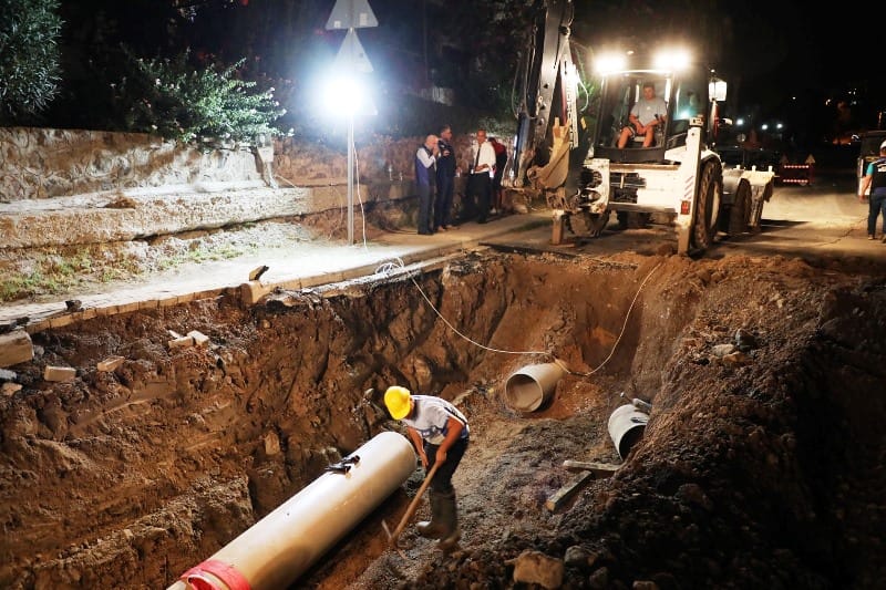 Bodrum’da ki Arızalı Hatların Yenileme Çalışmalarına Başlıyoruz…