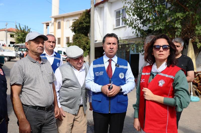Büyükşehir Orman Yangınlarında Tüm Gücüyle Sahada (6)