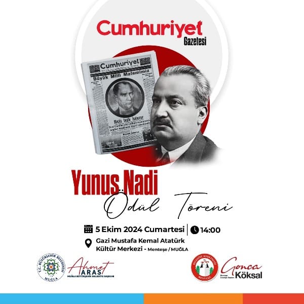 Yunus Nadi Ödül Töreni Yazarın Doğduğu Topraklarda Muğla’da Yapılacak