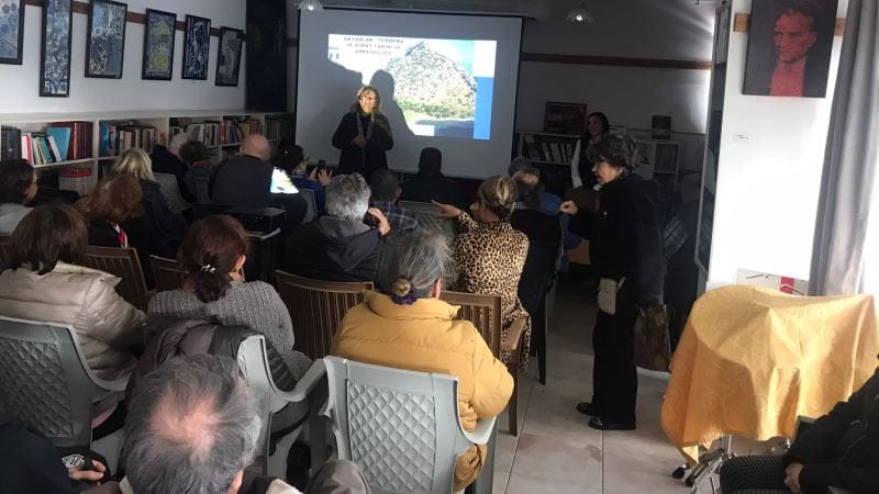 Arkeoloji Sunumuna Vatandaşlardan Yoğun İlgi…