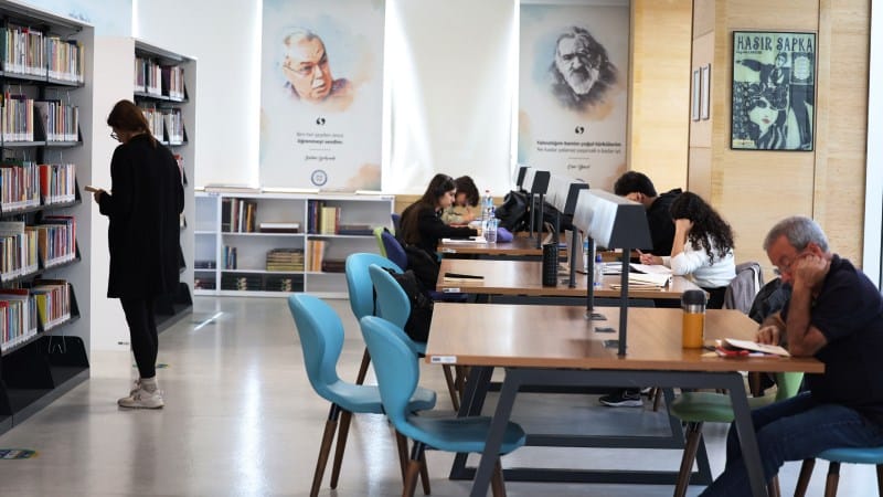 Büyükşehir Kütüphanelerine Yoğun İlgi…