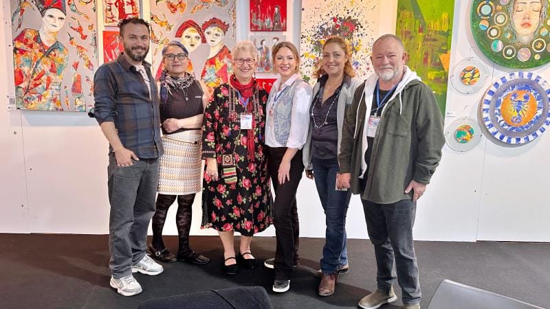 Bodrumart Sanatçıları Antalya Çağdaş Sanat Fuarında…