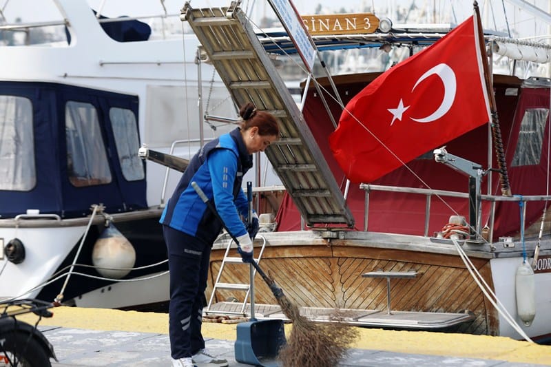 Muğla’nın Sokakları Temizlik Melekleri’ne Emanet (7)