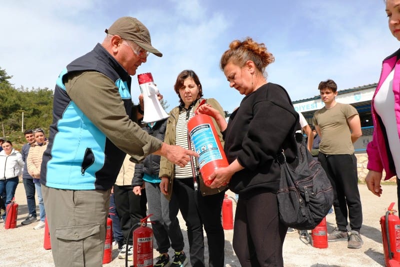 Belediye, Yangın Eğitimi Programlarını Sürdürüyor…