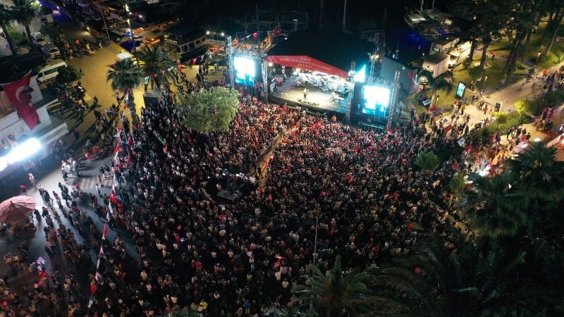 Bodrum’un Dört Bir Yanı 19 Mayıs’ı Coşkuyla Kutladı…