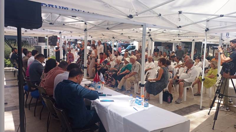 Bodrum Belediyesi Açık Mikrofon Toplantısı Yaptı