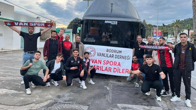 Vanspor’a Bodrum’dan Tebrik Mesajı…