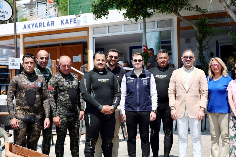 Akyarlar’da Deniz Dibi Temizliği…