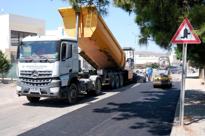 Bodrum’da Yol Bakım, Onarım ve Yenileme Çalışmaları