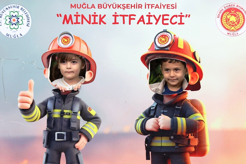 İtfaiye Haftasında Küçük Kahramanlar Sahada