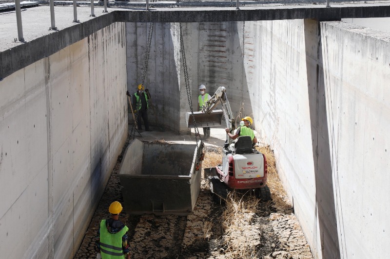 MUSKİ Arıtma Tesisleri’nde Temizlik Çalışmalarına Başladı