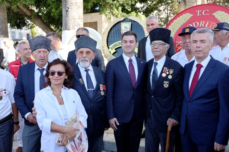 Gaziler Günü Bodrum’da Tören ve Ziyaretlerle Kutlandı