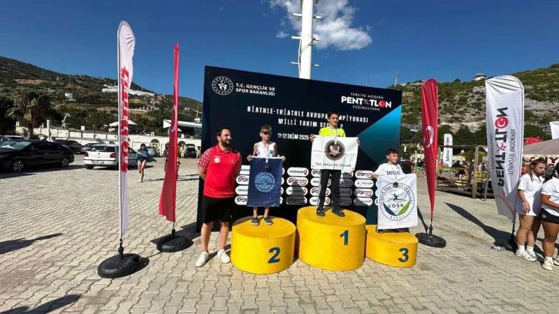 Büyükşehir Sporcusu Batur Genç’ten İki Günde İki Türkiye Şampiyonluğu