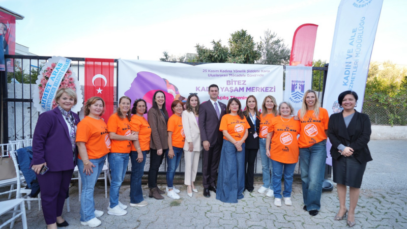 Bitez Kadın Yaşam Merkezi Açıldı