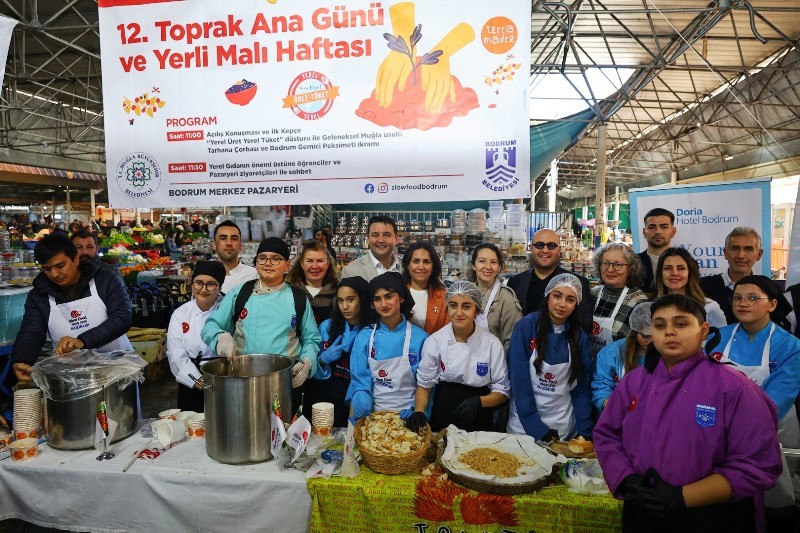 Bodrum’da 12. Toprak Ana Günü ve Yerli Malı Haftası Kutlandı