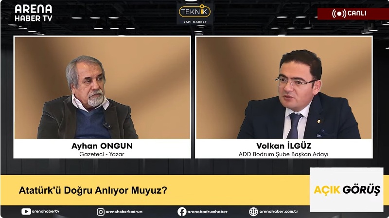 Açık Görüş’ün Konuğu ADD Başkan Adayı Volkan İlgüz Oldu