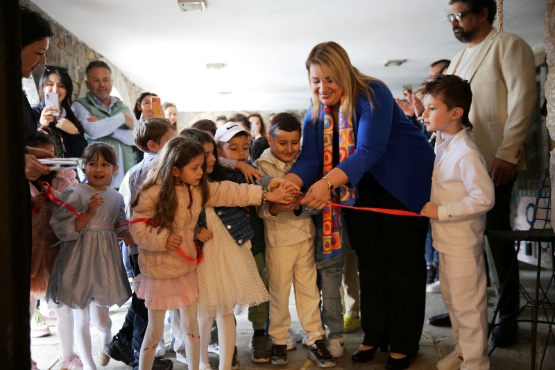 Dünya Sanat Günü’nde Miniklerden Anlamlı Sergi