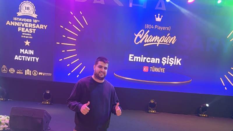 804 Oyunculu Dev Tavla Organizasyonunda Zirve Emircan Şişik’in…
