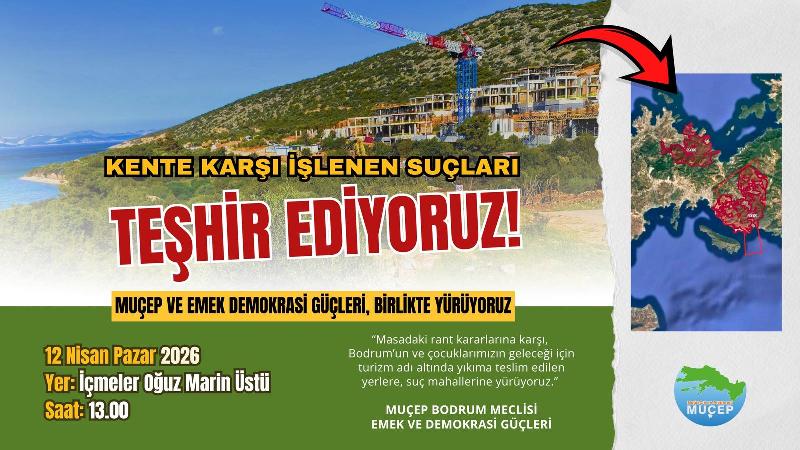 MUÇEP: Kente Karşı İşlenen Suçlara Dur Diyeceğiz