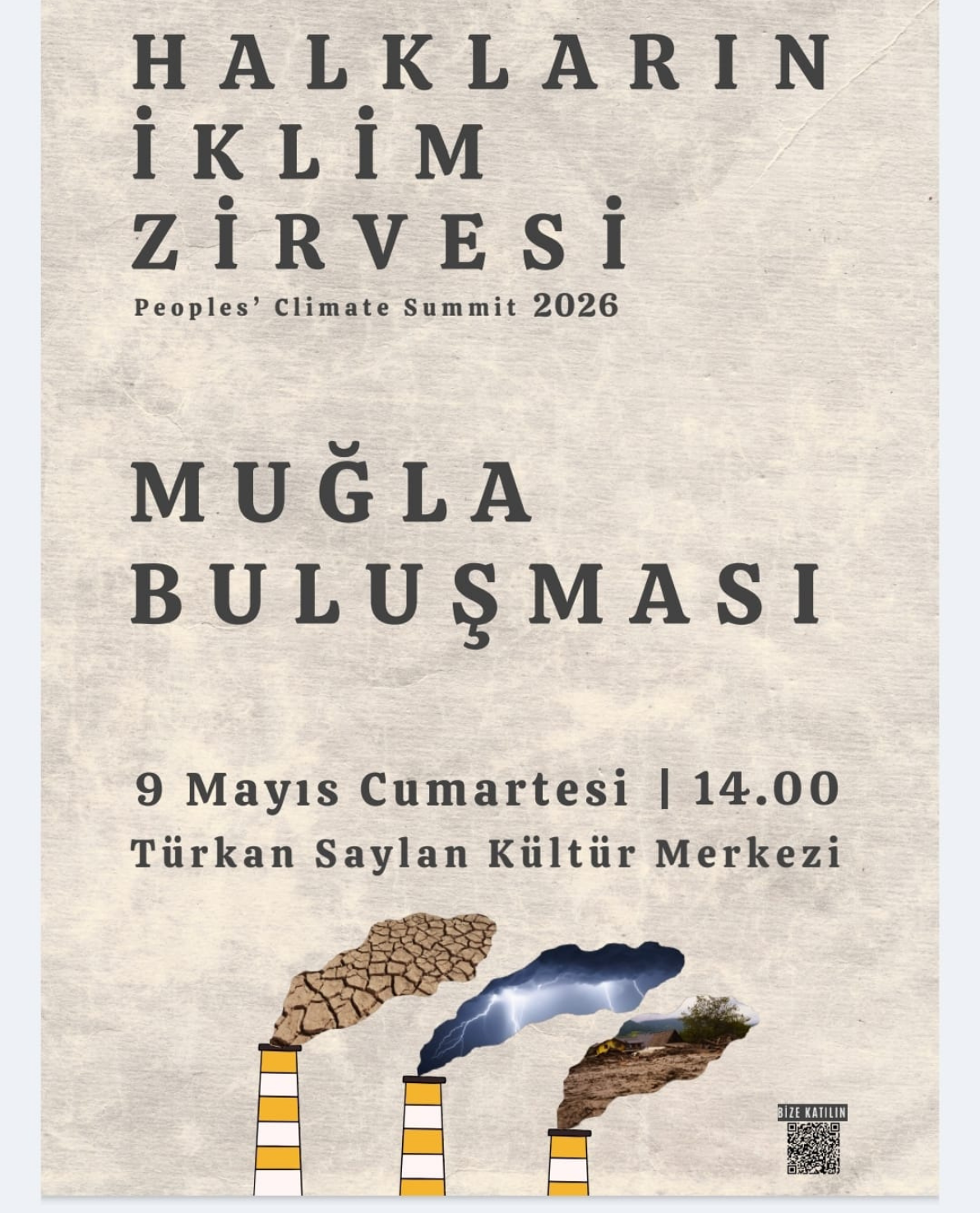 Halkların İklim Zirvesi İçin Muğla’da Buluşma Çağrısı