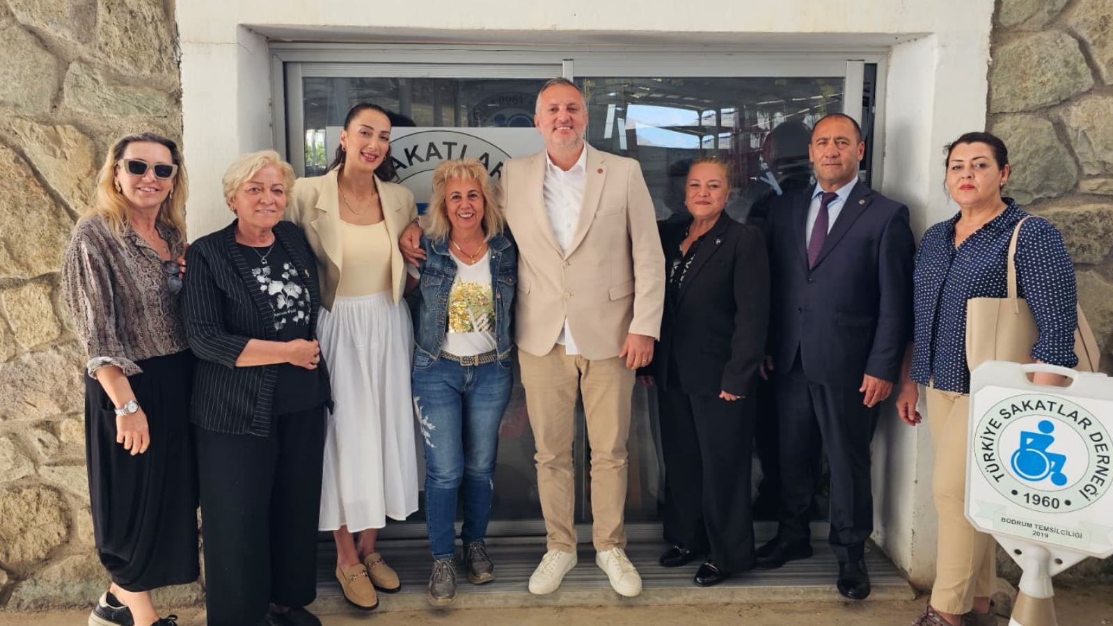 MHP Bodrum İlçe Teşkilatı’ndan Türkiye Sakatlar Derneği Bodrum Temsilciliğine Ziyaret
