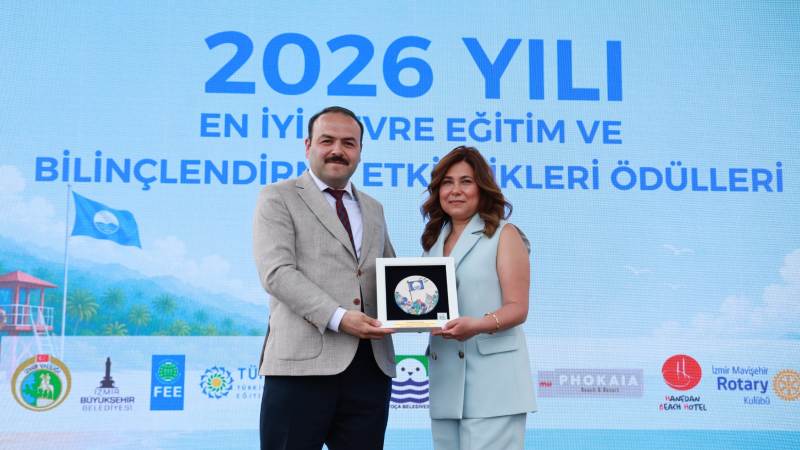 TÜRÇEV Mavi Bayrak’tan Bir Ödül De Bodrum’a Geldi