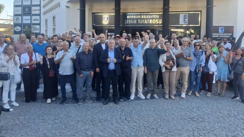 CHP Bodrum Seçilmiş İradeye Sahip Çıkıyor