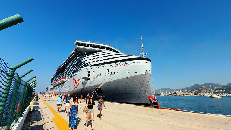 Scarlet Lady Bodrum Cruise Port’ta