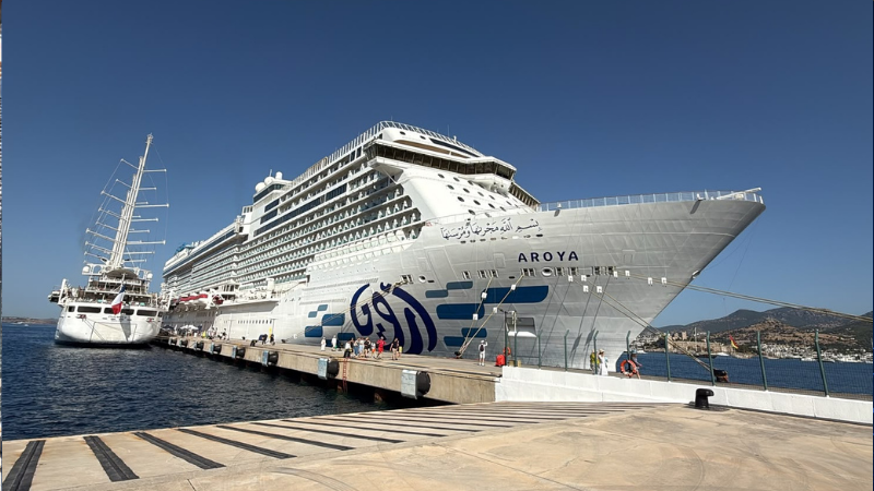 Bodrum Kruvaziyer Limanı Bugün İki Gemiyi Ağırlıyor