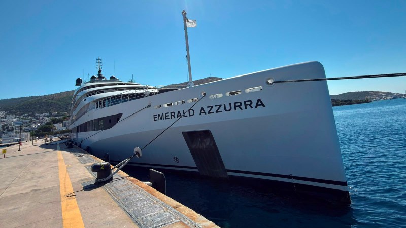 Emerald Azzurra Bodrum Cruise Port’a Demir Attı