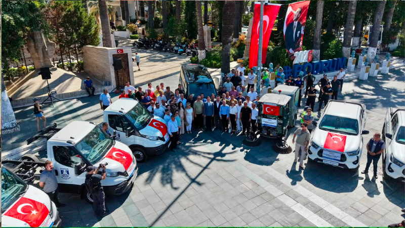 Bodrum Belediyesi Filosunu Güçlendiriyor
