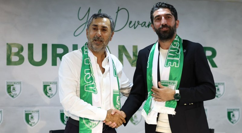 Burhan Eşer ile Yola Devam! Bodrum FK’da İmzalar Atıldı
