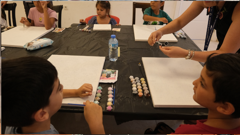 Bodrum Belediyesinden Çocukların Gelişimine Sanat Desteği