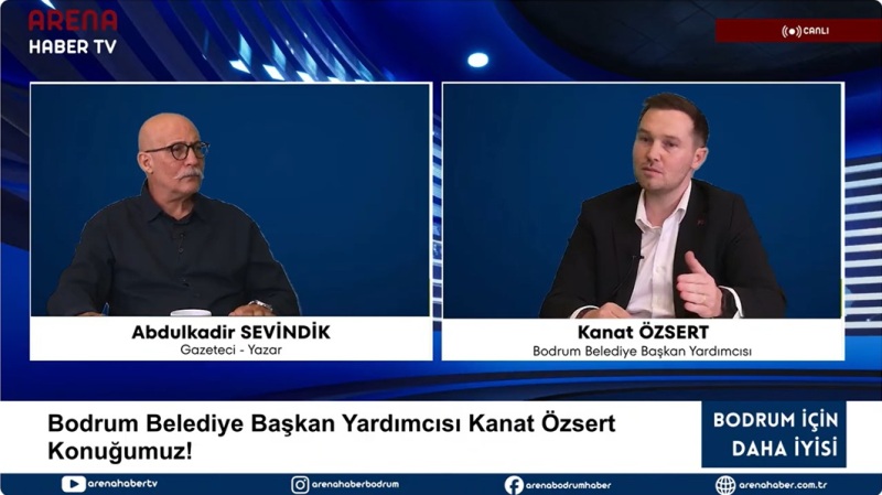 “Bodrum İçin Daha İyisi” Programının Konuğu Kanat Özsert Oldu