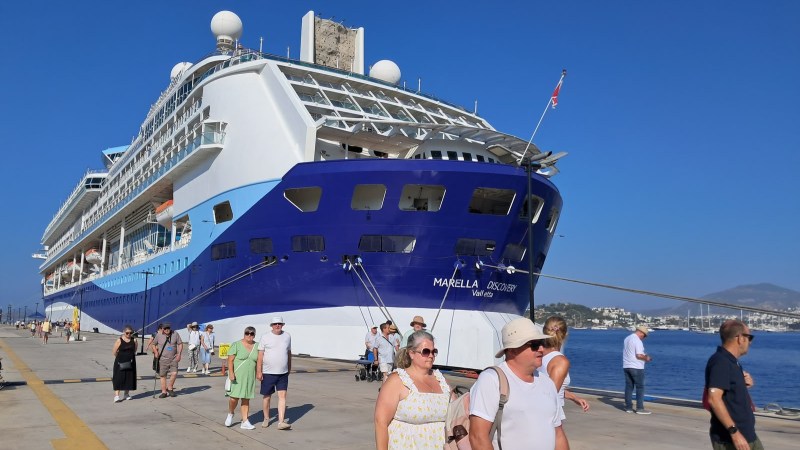 Marella Discovery Bodrum Limanı’nda..