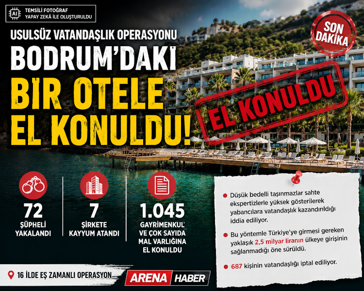 16 İlde Dev Operasyon: Bodrum’daki Bir Otel de Soruşturma Kapsamında