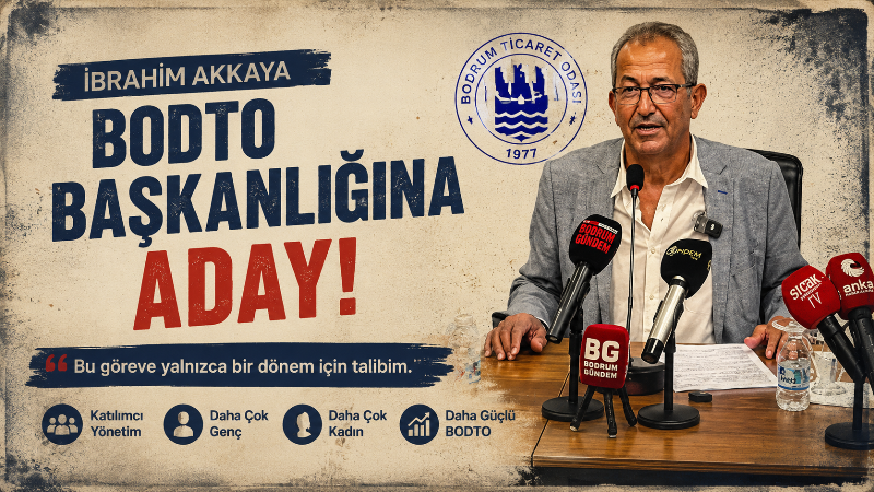 İbrahim Akkaya BODTO Başkanlığına Aday: “Bu Göreve Yalnızca Bir Dönem İçin Talibim”
