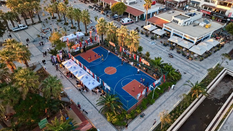 Bodrum 3×3 Streetball Heyecanı Turgutreis’te Başladı