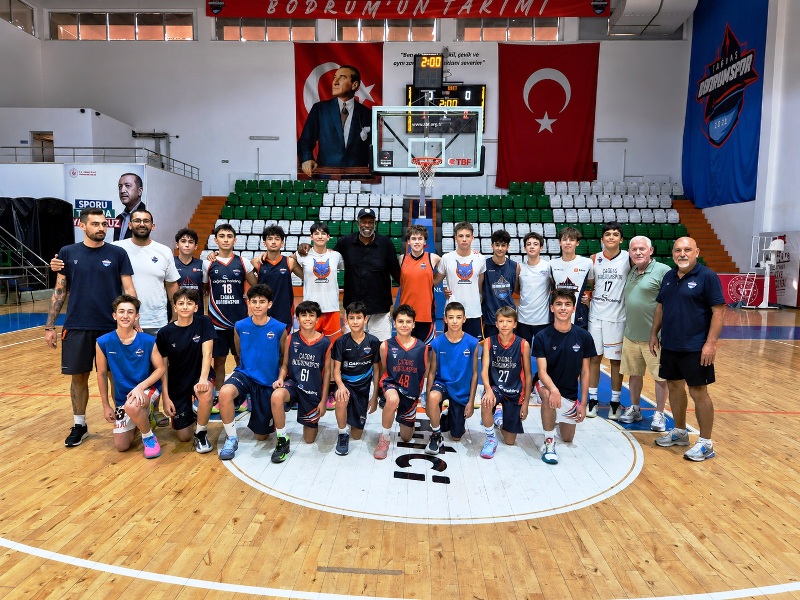 Basketbol Efsanesi Audie Norris’ten Çağdaş Bodrum Spor Altyapısına Ziyaret