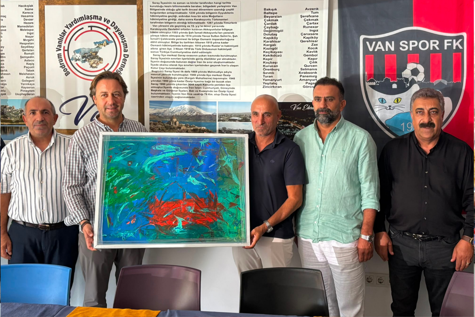Erdem Ağan’dan Bodrum Vanlılar Derneği’ne Ziyaret