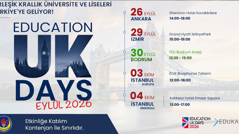 İngiltere’nin Önde Gelen Üniversiteleri İlk Kez Bodrum’da