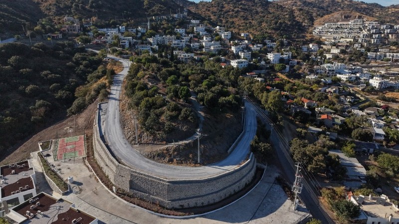 Bodrum’da 59 Yolda Sathi Kaplama Çalışması